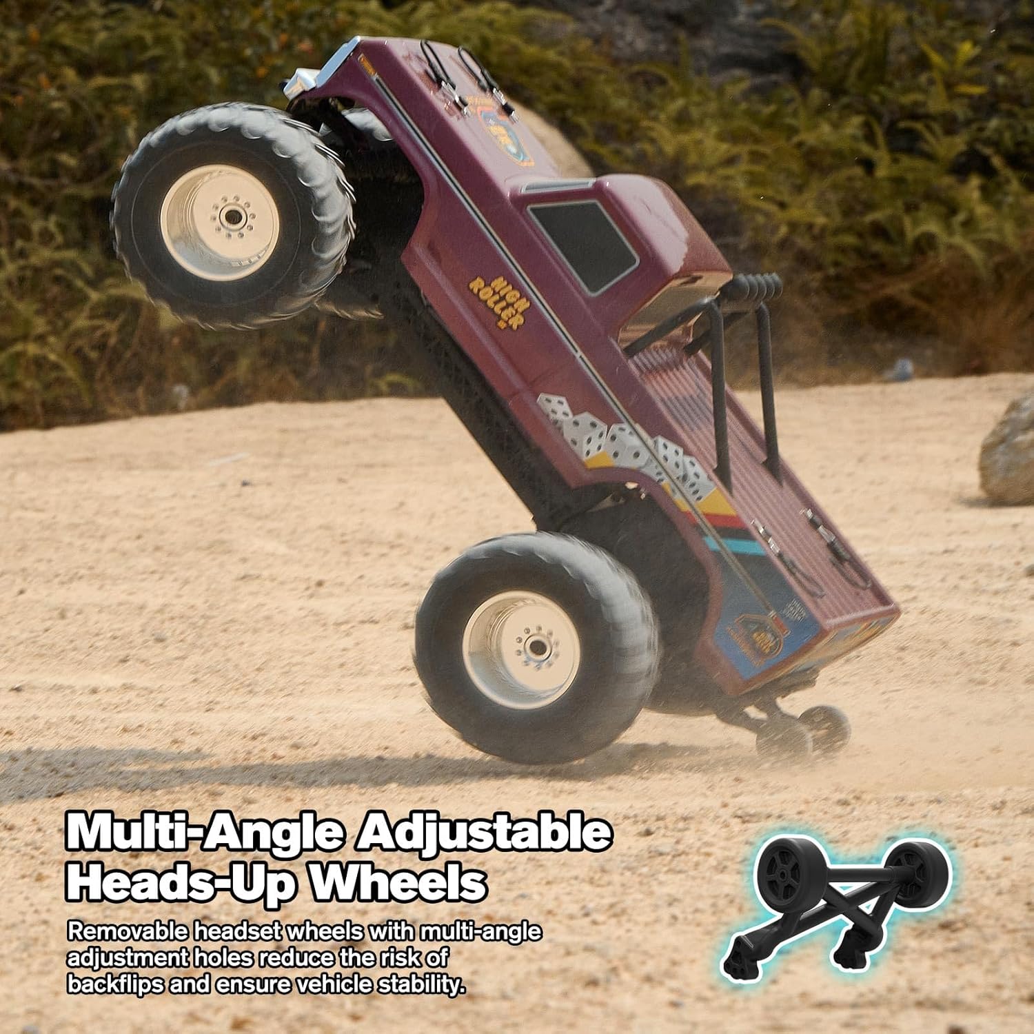 1/10 Scale Ford F-100 RC Monst - Rc Hobby Grade Monster Truck 评论和价格